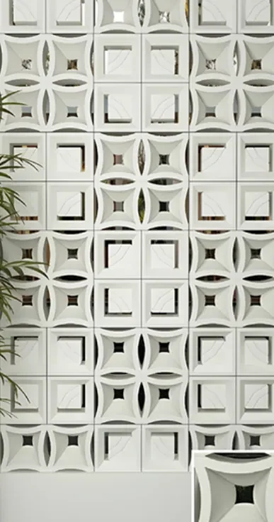 Tulip Breeze Block - architectural concrete product