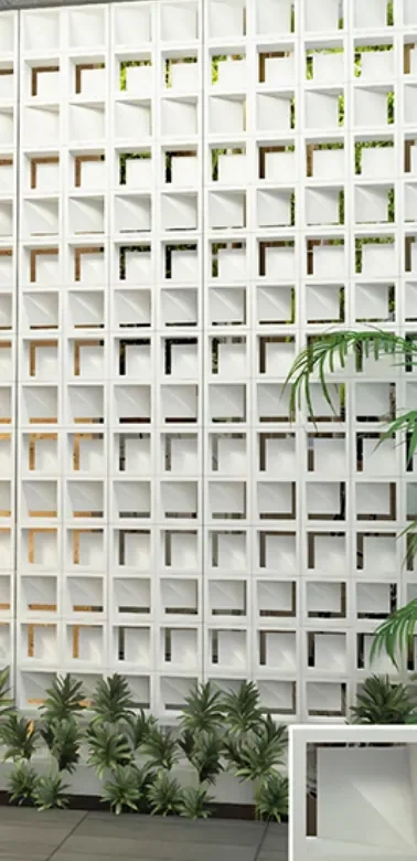 Cube Breeze Block - architectural concrete product