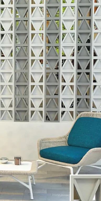 Arrow Breeze Block - architectural concrete product