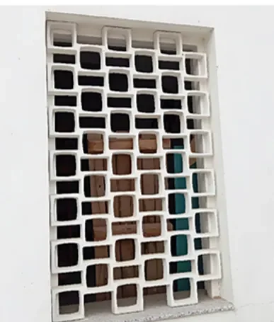 Checkered - architectural concrete product